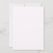 bougies rose invitation d'anniversaire fille (Dos)