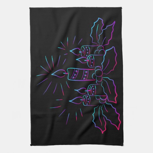 Bougies Serviettes de cuisine (Vertical)