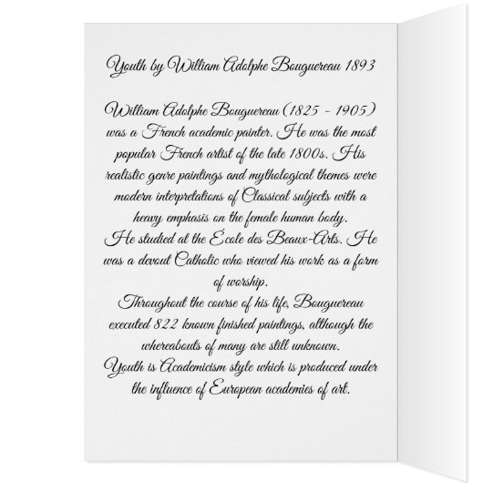 Bouguereau 1893 Jeunesse (Intérieur (Gauche))