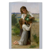 Bouguereau à la fontaine (Devant)
