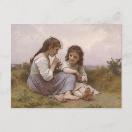 BOUGUEREAU BRIEFKAART (Voorkant)