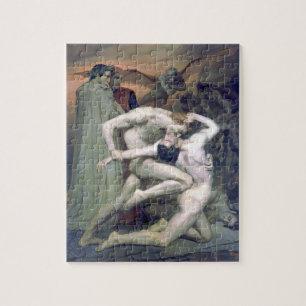 Bouguereau - Dante et Virgile en Enfers Legpuzzel