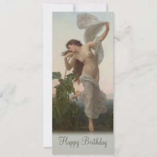 Bouguereau Dawn L'Aurore CC0875 Birthday Kaart