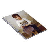 Bouguereau de harde lesson notebook notitieboek (Rechterzijde)