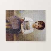 Bouguereau de harde lesson Puzzle Legpuzzel (Horizontaal)