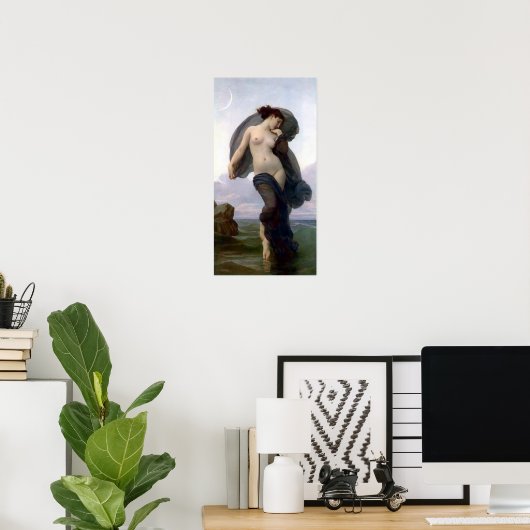 Bouguereau - La Crepuscule Poster (Thuiskantoor)