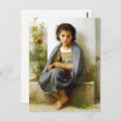 Bouguereau La Petite Carte Postale (Devant / Derrière)