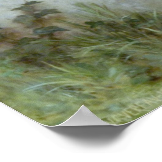 Bouguereau - L'Amour au Papillon Poster (Hoek)