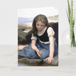Bouguereau - Le Crabe Kaart