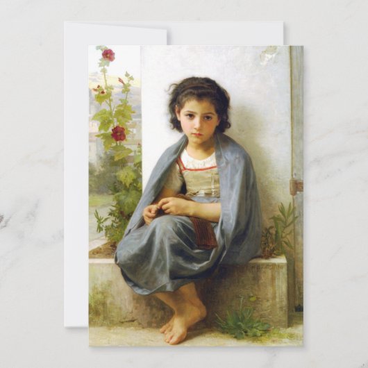 Bouguereau les petites invitations amères (Devant)