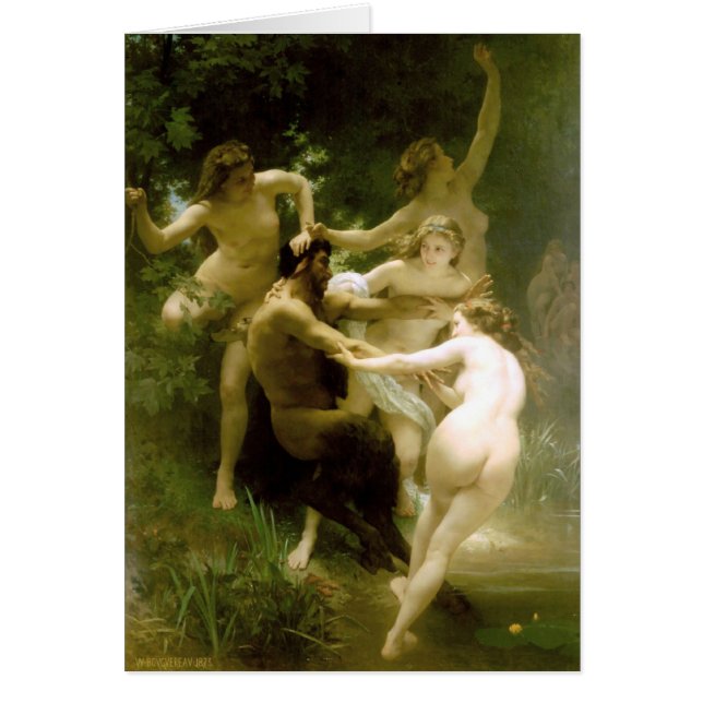 Bouguereau - Nymphes et Satyre (Devant)