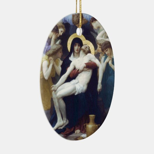 Bouguereau - Pietà Keramisch Ornament (Rechts)