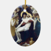 Bouguereau - Pietà Keramisch Ornament (Voorkant)