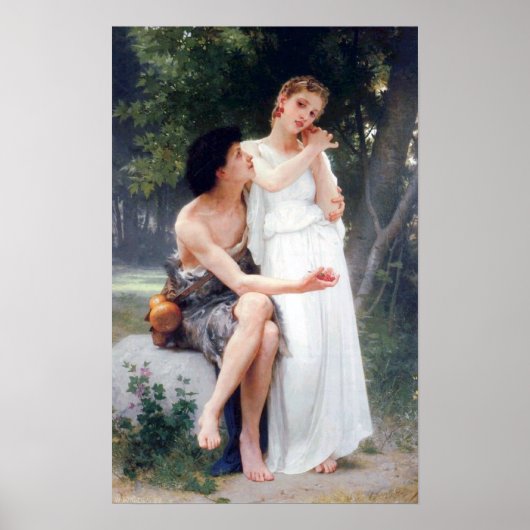 Bouguereau - Premiers Bijoux Poster (Voorkant)