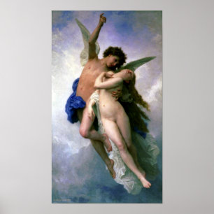 Bouguereau - Psyche et L'Amour Poster