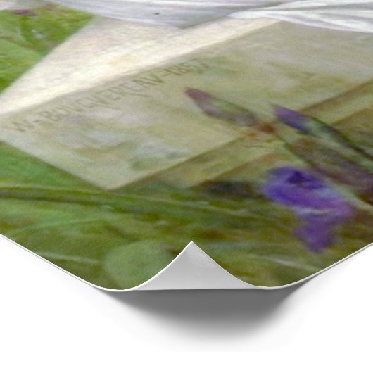 Bouguereau - Reflexion Poster (Hoek)