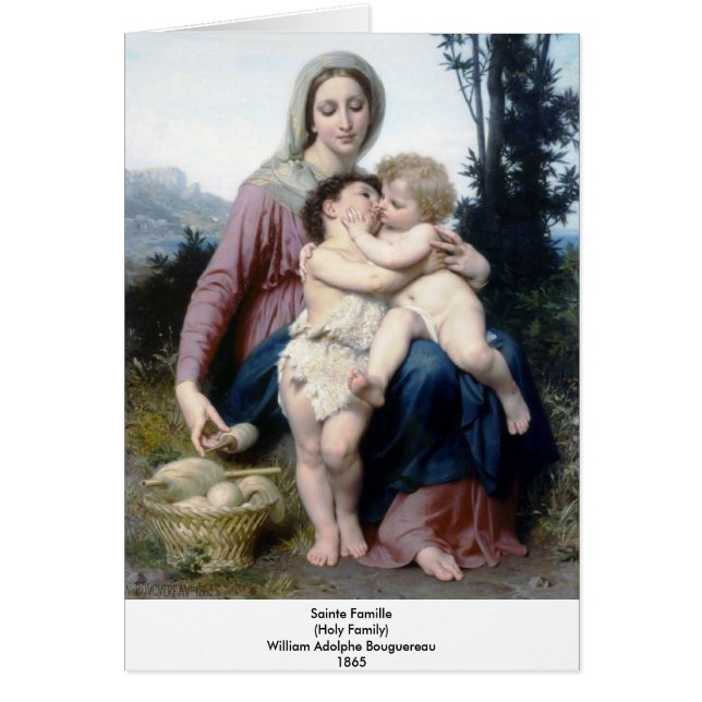 Bouguereau - Sainte Famille (Devant)