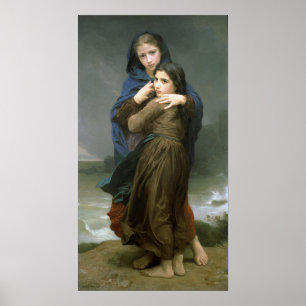 Bouguereau - ver van huis 1874 poster