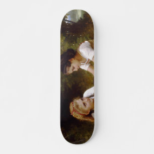 Bouguereau's 1882 The Nut Gatherers Les noisettes Skateboard