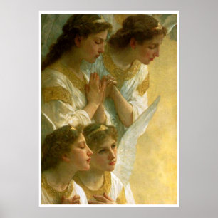 Bouguereau's Angels - Afdruk Poster