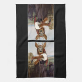 Bouguereau's Dearest Deer Shepherdess Theedoek (Verticaal)