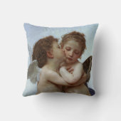 Bouguereau's L'Amour et Psyche, enfants (Cupid) Kussen (Achterkant)