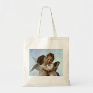 Bouguereau's L'Amour et Psyche, enfants (Cupid) to Tote Bag