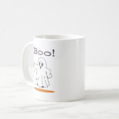 Bouh ! Joli Fantôme Drôle Mug Classique d'Hallowee (Devant gauche)