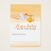 Bouilloire avec cartes d'affichage de douche bébé  (Devant)