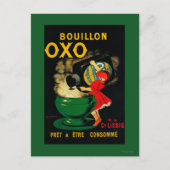 Bouillon OXO  PoseterEurope Briefkaart (Voorkant)