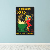 Bouillon OXO PoseterEurope Canvas Afdruk (Insitu (Houten vloer))