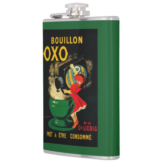 Bouillon OXO  PoseterEurope Heupfles (Links)