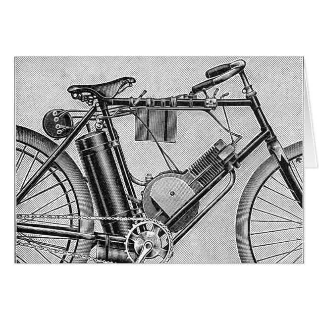 Bouilly Motorcycle, 1895 (Voorkant Horizontaal)