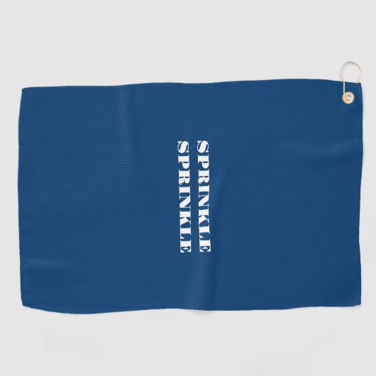 Boujee Blues Serviette de sport (Horizontal)