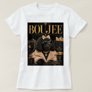 Boujee Cockapoo T-shirt – Stijlvol Cadeau voor Hon