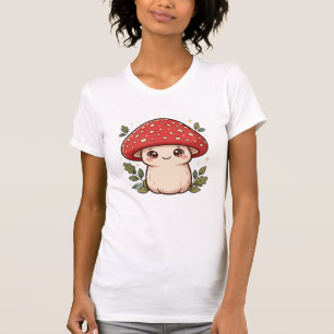 Boujee Gothische Maan Paddenstoel - Gouden Druppel T-shirt