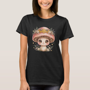 Boujee Roze Paddenstoelen Koningin - Honingraat Kr T-shirt