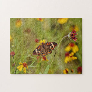 Boukeye papillon et puzzle Fleur sauvage