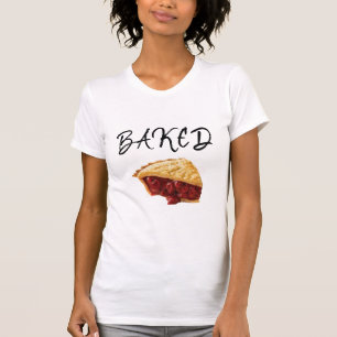 boulanger cuit au four de conception de T-shirt de