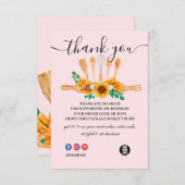 Boulangerie à Merci rose et à Cuisine (Devant / Derrière)