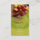 Boulangerie, boulangeries cartes de visite (Dos)