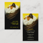 Boulangerie, boulangeries cartes de visite (Devant / Derrière)