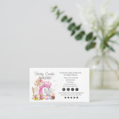 Boulangerie Business Carte de fidélité Carte de vi (Debout devant)