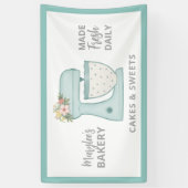 Boulangerie Business Pâtisserie Bannière Chef (Vertical)