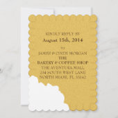 Boulangerie & Café - Carte de réponse (Dos)