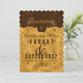 Boulangerie & Café Shop - Invitation (Debout devant)