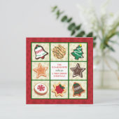 Boulangerie Cartes de Noël d'affaires (Debout devant)