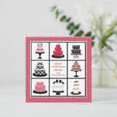 Boulangerie Cartes de Noël d'affaires (Debout devant)