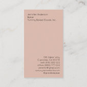boulangerie Cartes de visite (Dos)