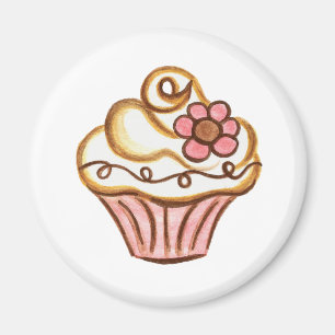 Boulangerie Cupcake Magnet de cuisine